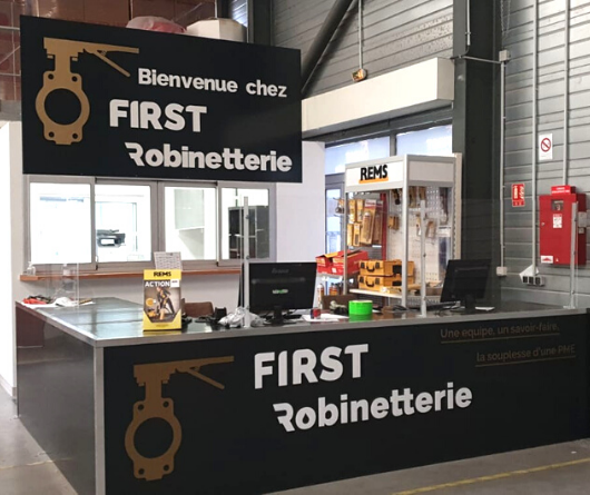 Plateforme logistique First Robinetterie