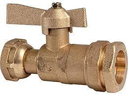 ROBINETS A BOISSEAU SPHERIQUE AVANT/APRES COMPTEURS