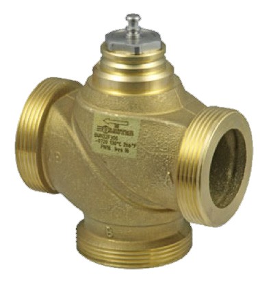 BUN - VANNE 3 VOIES MARQUE SAUTER - RACCORDS - MOTEURS