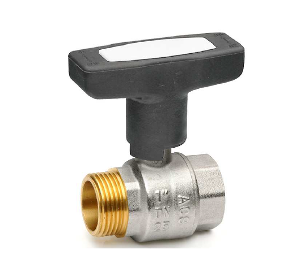 ROBINETS A BOISSEAU SPHERIQUE MÂLE/FEMELLE POGNÉE REHAUSSÉE NYLON EN T 