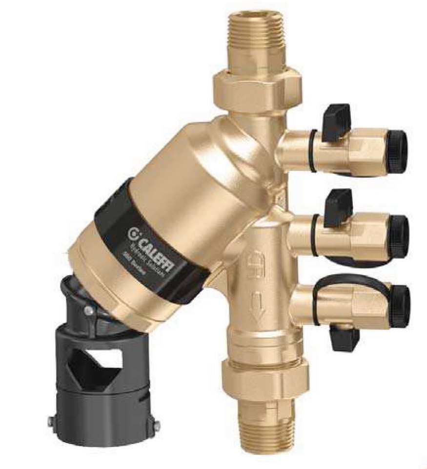 DISCONNECTEUR CONTROLABLE TYPE BA MALE/MALE ORIENTABLE - CALEFFI SCUDO