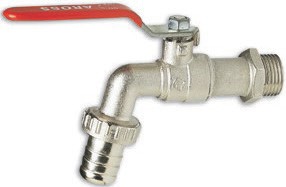 ROBINET DE PUISAGE AVEC RACCORD AU NEZ BRISE JET INCORPORÉ  