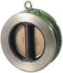 CLAPET DOUBLE BATTANT ENTRE BRIDES CORPS FONTE EN GJL-250