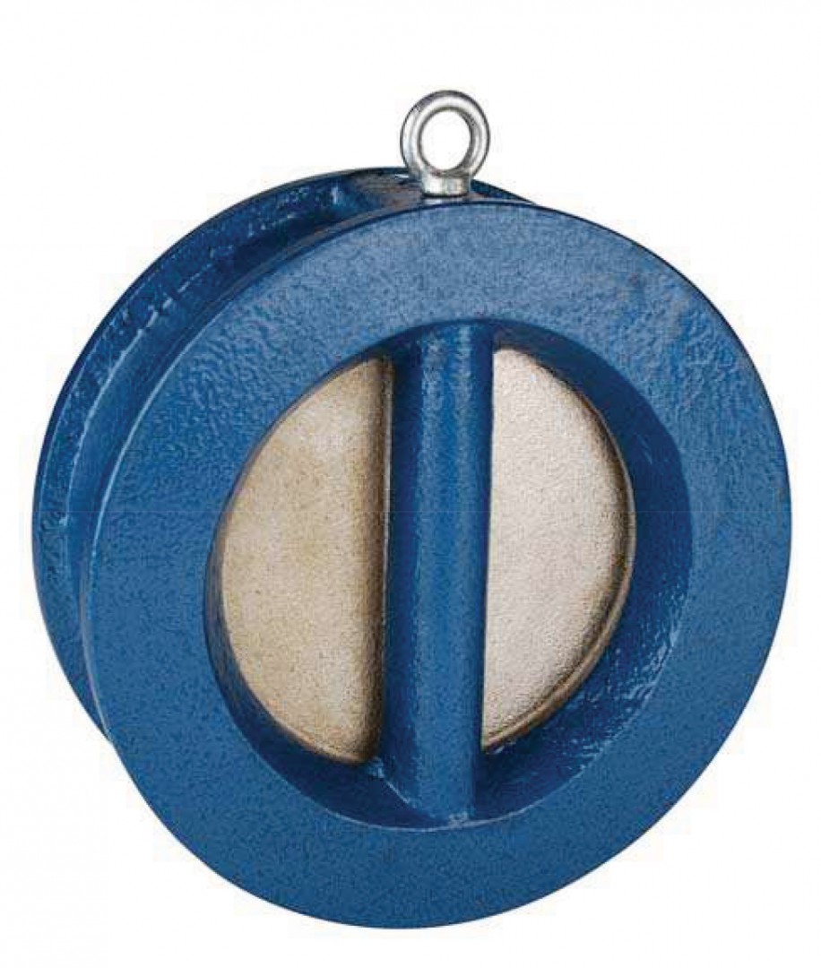 CLAPET DOUBLE BATTANT ENTRE BRIDES INOX 316 -ACS-