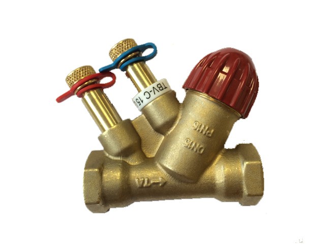 VANNE DE RÉGULATION ET DE PRÉRÉGLAGE