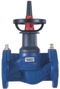 VANNE D'ÉQUILIBRAGE EN FONTE À BRIDES KOMBI F