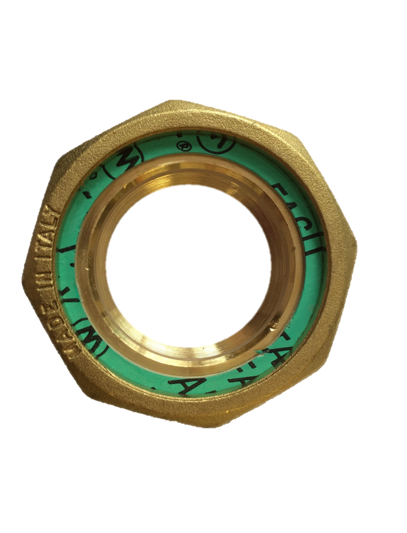 Raccord fileté + Joint plat pour vanne 3 voies BUN