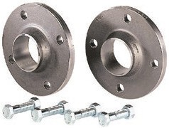 ÉQUIPEMENT ACIER NOI POUR MANCHONS ANTIVIBRATOIRES À BRIDES