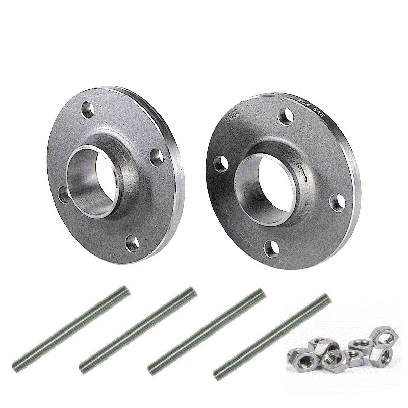 ÉQUIPEMENT ACIER NOIR POUR CLAPET DOUBLE BATTANT ENTRE BRIDES