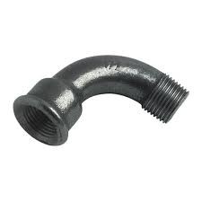 COUDE FONTE NOIR GRAND RAYON M/F 90°