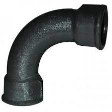 COUDE FONTE NOIR GRAND RAYON F/F 90°