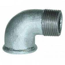 COUDE FONTE GALVANISÉ PETIT RAYON M/F 90°