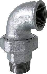COUDE UNION FONTE GALVANISÉ M/F