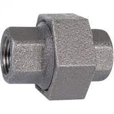 RACCORD UNION F/F FONTE GALVANISÉ