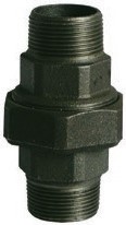 RACCORD UNION M/M FONTE NOIR