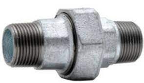 RACCORD UNION M/M FONTE GALVANISÉ