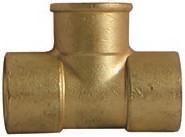 TÉ LAITON À BRASER