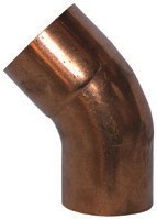 COUDE CUIVRE 45° M/F