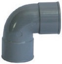 COUDE 87° 30 F/F PVC ÉVACUATION 