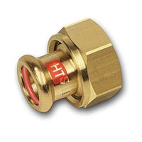 RACCORD 2 PIECES CUIVRE À SERTIR 