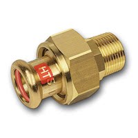 RACCORDS UNION MÂLE CUIVRE À SERTIR