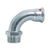 COUDE 90° MIXTE MÂLE  ELECTROZINGUÉ