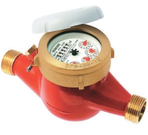 COMPTEUR A TURBINE JET MULTIPLE - EAU CHAUDE