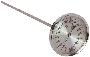 THERMOMETRE DE FUMEE - HORIZONTAL