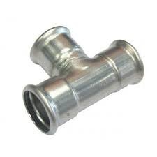 TÉ ÉGAL INOX À SERTIR