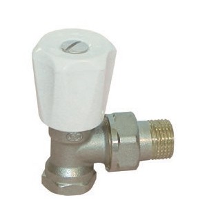ROBINET DE RADIATEUR MANUEL - EQUERRE SIMPLE REGLAGE - COMAP