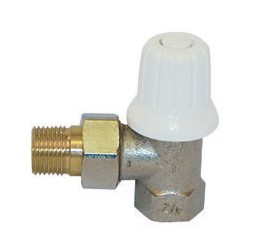 ROBINET DE RADIATEUR EQUERRE MIRA III - THERMOSTATISABLE