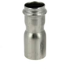 Réduction mâle à emboîter / Femelle à sertir INOX