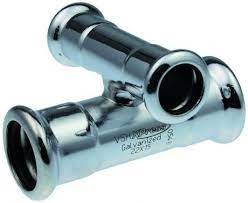 Croix 90° electrozingué A SERTIR