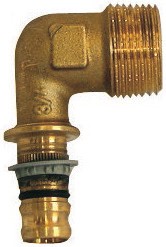 COUDE 90° MIXTE  FILETÉ MÂLE MEPLA