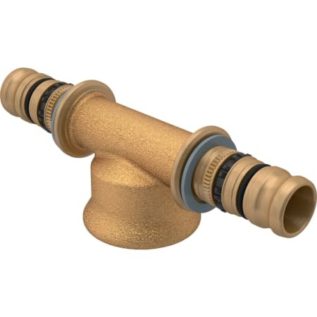 TÉ MIXTE - FEMELLE LAITON 